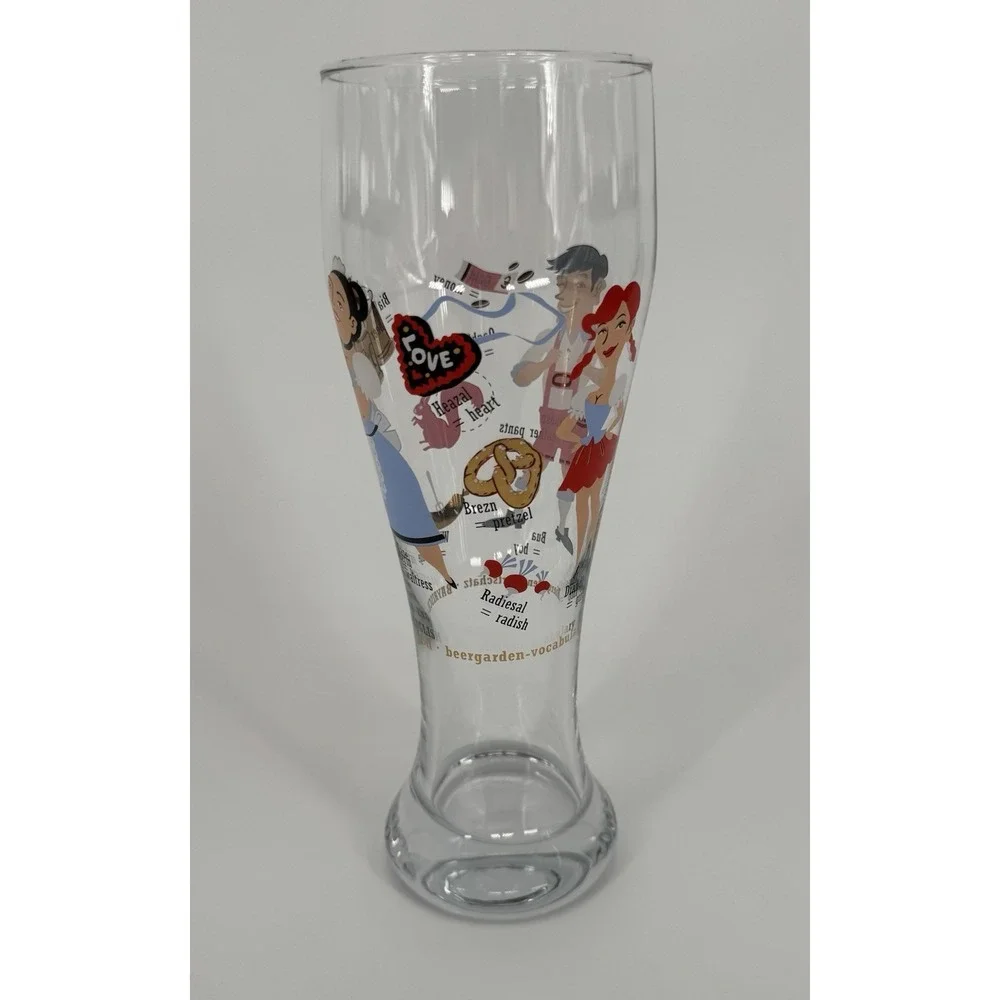 Ritzenhoff Beer Glass Weizen Collection Designer Nils Kunath 2006 Germany 9 1/4